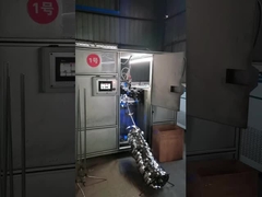 línea de producción de anillos de acero con tapa de vidrio