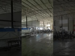 línea de procesamiento de endurecimiento de tapas de vidrio