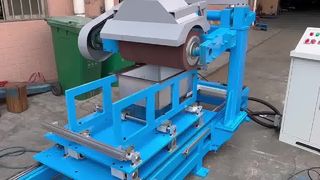 Máquina pulidora y cepilladora automática de paneles de fregadero | Equipo de pulido de superficies de acero inoxidable