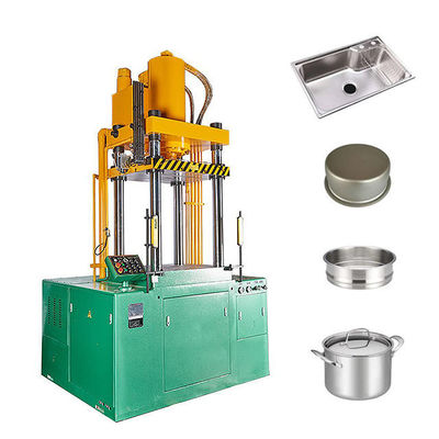 Buen precio Producción de acero inoxidable del fregadero de la caldera de 50 Ton Hydraulic Press Machine For en línea