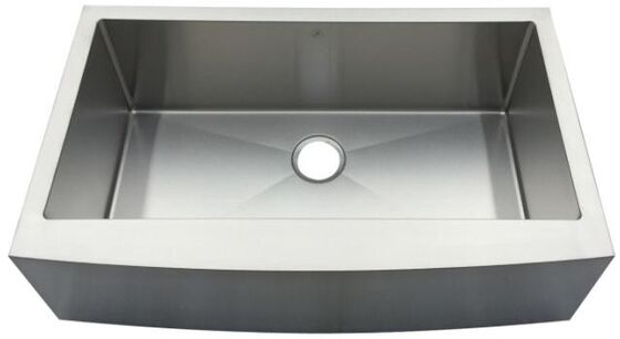 Buen precio Cuenca de cocina hecha a mano de acero inoxidable 304 cepillado con cuenca única profunda y almohadillas amortiguadoras de sonido en línea