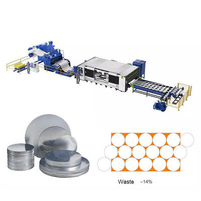 Buen precio Línea de perforación de acero inoxidable automática de la placa de la hoja de la bobina del zigzag círculo que esconde el alimentador auto en línea