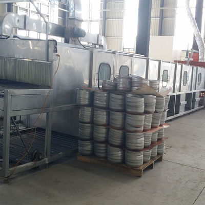 La fábrica eléctrica de limpieza de la máquina de la lavadora industrial, la cadena de producción de aluminio del Utensilios de cocina proporcionó el PLC