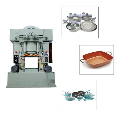 Buen precio Cadena de producción de aluminio del Utensilios de cocina de la cacerola del pote de la fundición a presión cadena de producción de rociadura forjada de la capa del Utensilios de cocina en línea