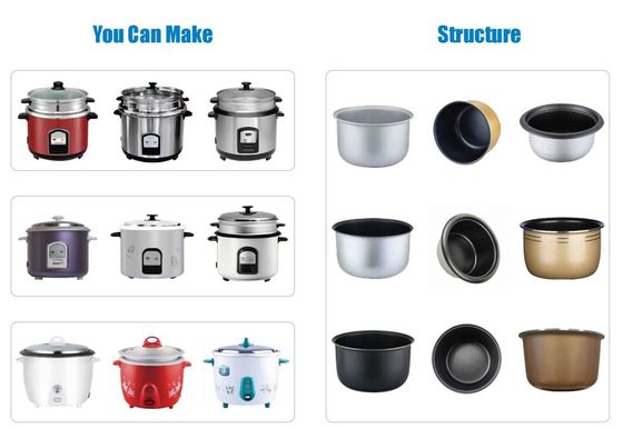 Cadena de producción multifuncional del Utensilios de cocina, máquina de la prensa de la embutición profunda de 4 columnas