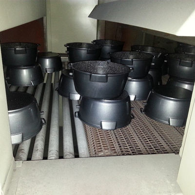 Cadena de producción automática del Utensilios de cocina de la capa del color máquina para la fabricación de aluminio del utensilio