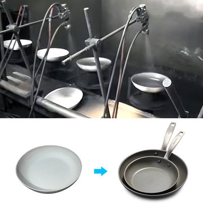 El espray automático pinta no la máquina de capa del palillo para el pote del Cookware