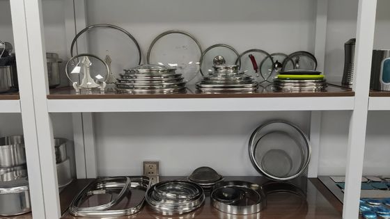 Cadena de producción de cristal del Utensilios de cocina del corte de la losa para la fabricación de la cubierta de cristal