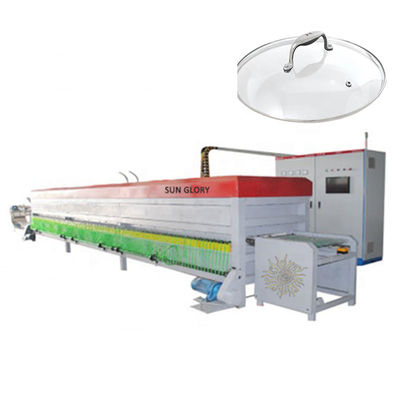 Buen precio cadena de producción del Utensilios de cocina del motor servo 220V para la fabricación de cristal moderada de la cubierta de la tapa en línea