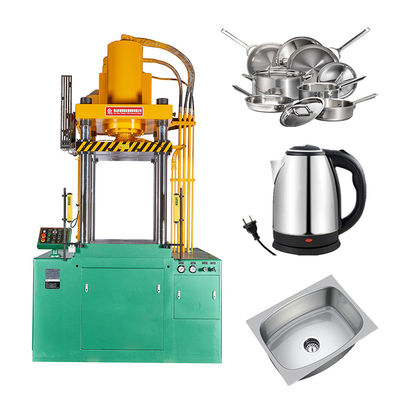 Máquina de la prensa del pote del metal del aceite hidráulico con la certificación del SGS ISO