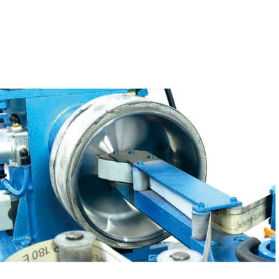 Máquina pulidora de acero inoxidable 2000 KN del pote con el sistema servo