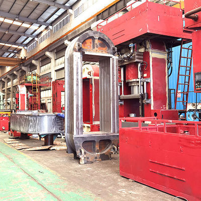 Acción doble de la prensa hidráulica de la columna resistente de la máquina 4 para la cerradura de puerta