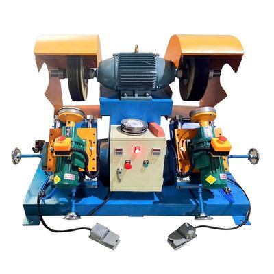 El doble del motor servo terminó la máquina pulidora para la caldera placa el polaco