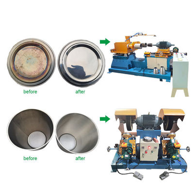 El doble automático de la máquina pulidora del Cookware terminó multifuncional