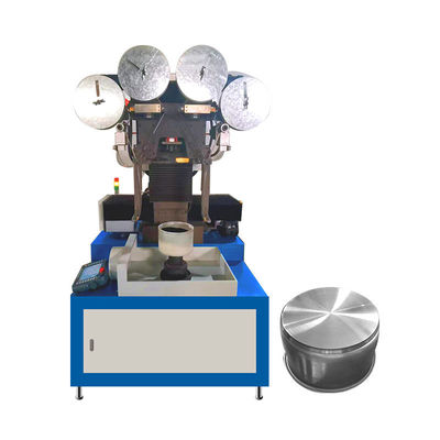 Máquina pulidora del Utensilios de cocina del motor servo para enarenar inferior del pote de aluminio