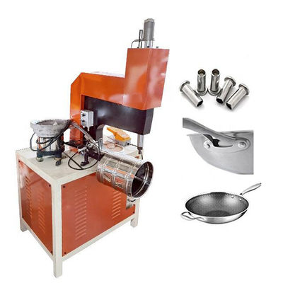 Máquina que clava automática serva para Pan Pot Making que fríe de aluminio