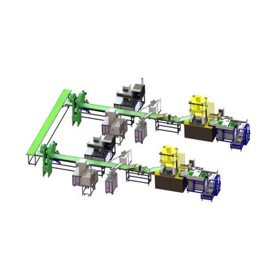 Máquina automática del brazo del robot para el pote Pan Utensilios de cocina Making