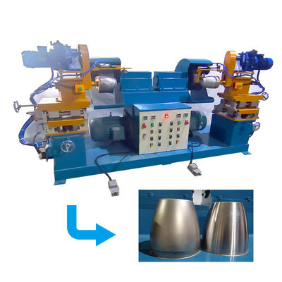 Máquina pulidora terminada doble automático para el cuerpo externo de la caldera