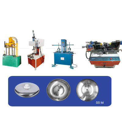 Cadena de producción hidráulica automática del Utensilios de cocina máquina para la fabricación del hervidor de arroz