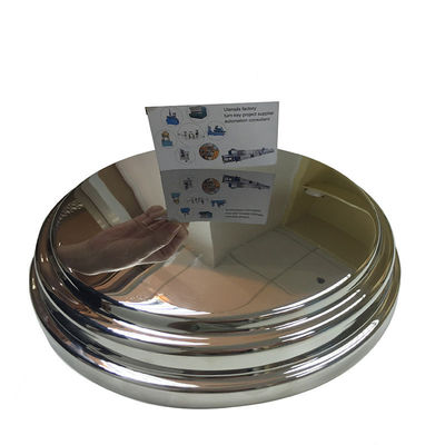 Máquina de pulido automática de cubierta de olla de cocina de acero inoxidable con espejo de acabado