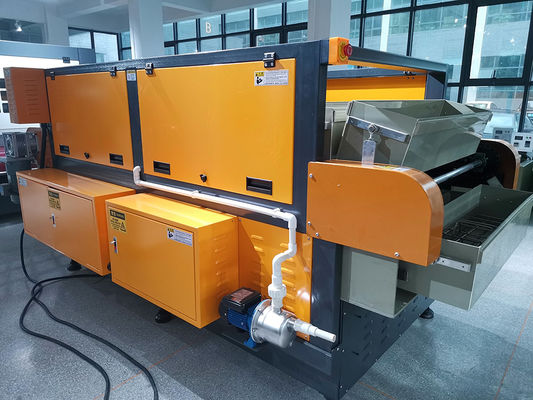 máquina pulidora de acero inoxidable de la aguja magnética de la máquina pulidora del metal para la fiambrera
