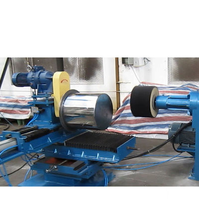 Máquina de pulido para macetas y sartenes de acero inoxidable