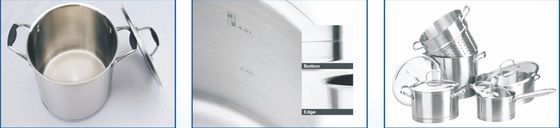 Auto horizontal de las cabezas dobles dentro de la máquina que enarena (exterior) de la máquina que enarena para las mercancías/el Cookware del metal