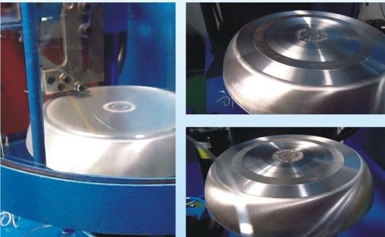 Máquina pulidora externa para la máquina pulidora del pulidor de la cubierta de la cubierta del metal para la adsorción del vacío de la cubierta 2000r/min del Cookware