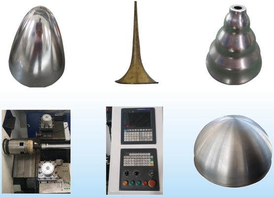 Máquina de hilado de metal CNC de alta eficiencia para iluminación