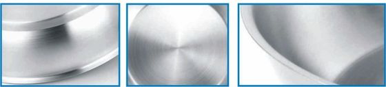 Máquina de lijadura horizontal de alta velocidad 1370 r/min de doble cabeza para utensilios de cocina de metal dentro y fuera