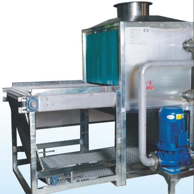Línea de lavado de metal de alta velocidad 265kw 2,5t/h Equipo de lavado de utensilios de cocina flujo de trabajo agua blanda