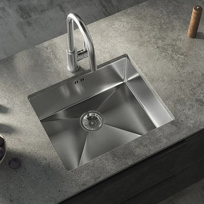 Máquina de lavado de cocina hecha a mano placa de acero inoxidable 1500W máquina de corte por láser