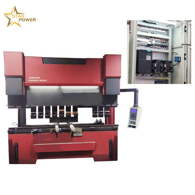 1000KN Máquina de fregadero de cocina CNC Prensa de freno 125T 2500 8 pies Máquina de flexión de metal