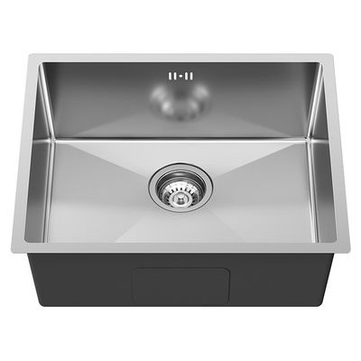 Máquina de limpieza de lavabo de cocina de metal de acero inoxidable de extremo inferior de la esquina Presión de la máquina 30s / tazón