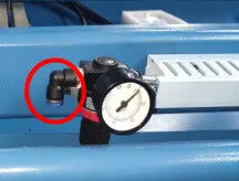Eliminar la oxidación Burr molienda 8K máquina de pulido de espejo de cinturón de arena