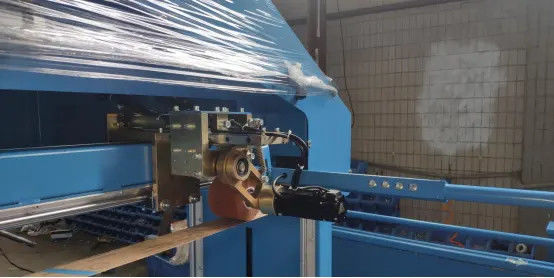 Máquinas de dibujo de alambre triangular plano liso máquina de pulido de molienda con cinturón doble