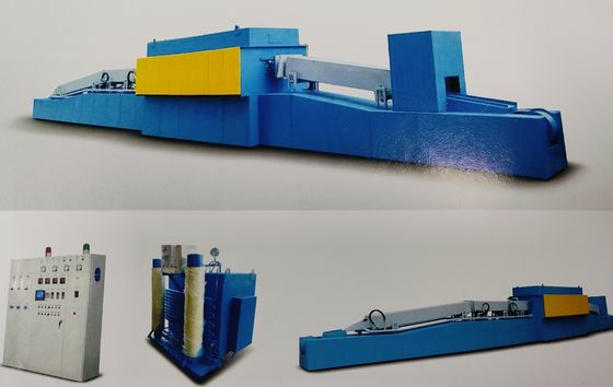 Horno eléctrico progresivo y económico para el recocido brillante de acero inoxidable