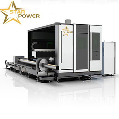 Máquina de corte por láser de acero inoxidable de placas metálicas profesionales con 1500W~3000W
