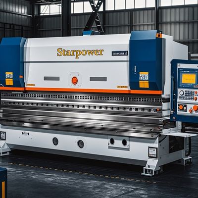 Buen precio Máquina de flexión de gran tamaño de chapa metálica de precisión de automatización industrial de 100T en línea