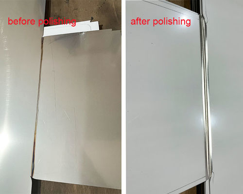 Máquina de molienda de soldadura plana de acero inoxidable de placas de acero de costura recta para empalme de placas para fregaderos de cocina hechos a mano