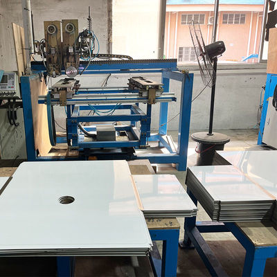 Máquina de rectificación fina CNC para soldar costuras de placas de empalme de fregadero hechas a mano