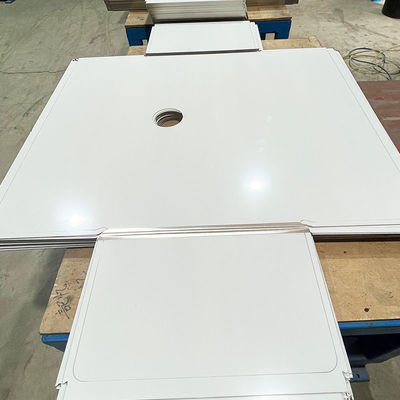 Máquina de soldadura de placas de acero inoxidable para rectificar con precisión y acabado de la superficie