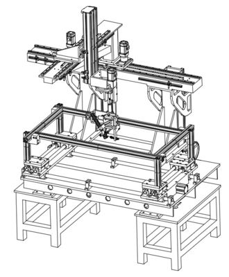 Máquina especial de soldadura de borde interno CNC de eje múltiple para tareas de soldadura complejas