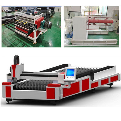 Máquina de corte por láser de fibra integrada avanzada para materiales de bobinas metálicas múltiples