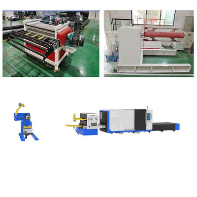 Máquina de corte por láser de bobina de metal de alta precisión de alta eficiencia totalmente automática