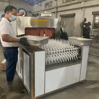Equipos industriales de limpieza y secado para utensilios metálicos con funciones completas