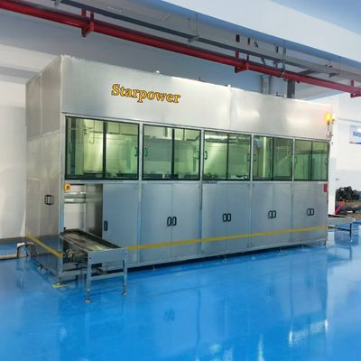 Buen precio Equipo avanzado de limpieza y secado industrial con tecnología ultrasónica para piezas metálicas en línea