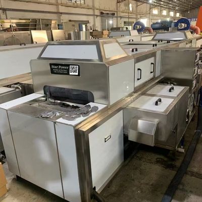 Equipo industrial de limpieza y secado para la línea de producción de precisión a través del tipo