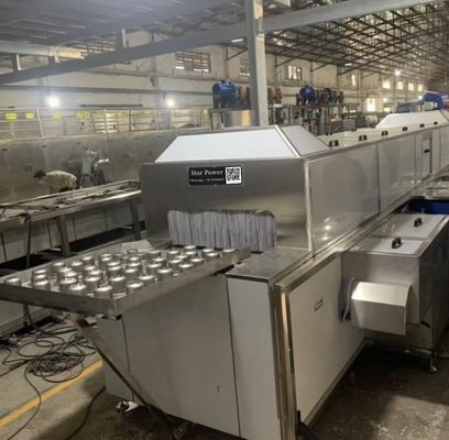 Buen precio Fabricante Línea de producción de equipos de limpieza y secado automatizados en línea