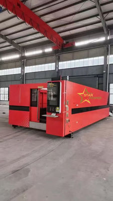Máquina de corte por láser de alta potencia de alta precisión de acero inoxidable multifuncional de alta precisión para varias hojas de metal